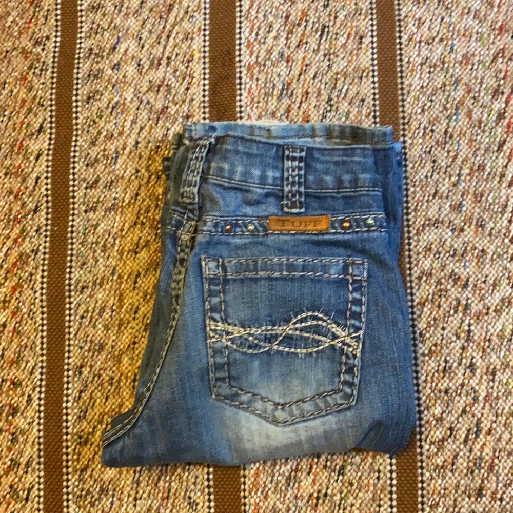 Cowgirl Tuff Jeans 27w 37L